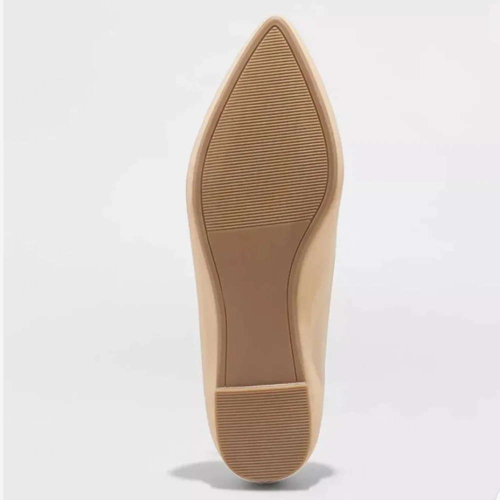 Women's Corinna Pointed Toe Ballet Flats - a New Day™Sz 9.5 - Picture 4 of 4